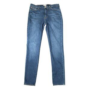 Hudson Womens 30 Blair High Rise Skinny Denim Blue Jeans‎ Jeggings Pockets USA